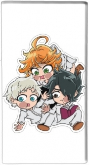 Batterie nomade de secours universelle 5000 mAh The Promised Neverland - Emma, Ray, Norman Chibi