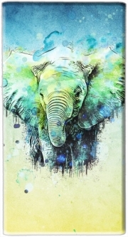 Batterie nomade de secours universelle 5000 mAh watercolor elephant
