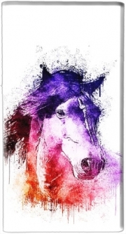 Batterie nomade de secours universelle 5000 mAh watercolor horse