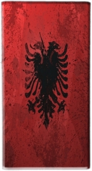 Mini batterie externe de secours micro USB 5000 mAh Albanie Painting Flag