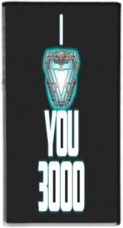 Mini batterie externe de secours micro USB 5000 mAh I Love You 3000 Iron Man Tribute