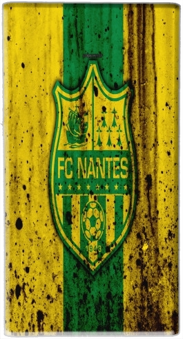 Mini batterie externe de secours micro USB 5000 mAh Nantes Football Club Maillot