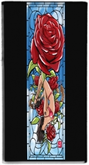 Mini batterie externe de secours micro USB 5000 mAh Red Roses