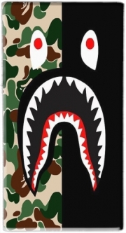 Mini batterie externe de secours micro USB 5000 mAh Shark Bape Camo Military Bicolor