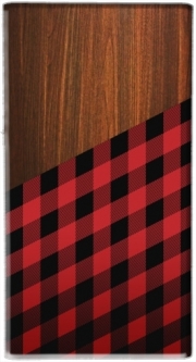 Mini batterie externe de secours micro USB 5000 mAh Wooden Lumberjack