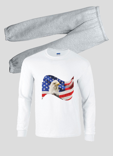 Pyjama enfant American Eagle and Flag