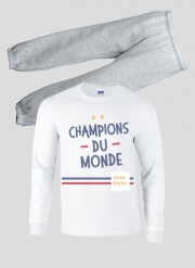 Pyjama enfant Champion du monde 2018 Supporter France