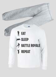 Pyjama enfant Eat Sleep Battle Royale Repeat