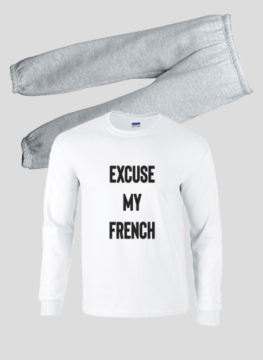 Pyjama enfant Excuse my french