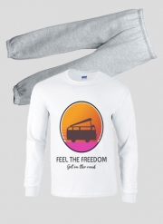 Pyjama enfant Feel The freedom on the road