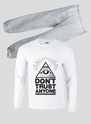 Pyjama enfant Illuminati Dont trust anyone