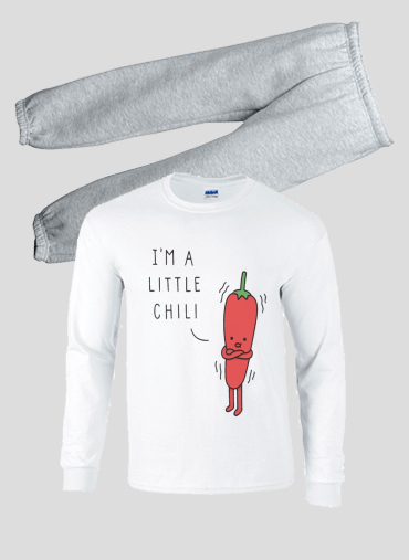 Pyjama enfant Im a little chili - Piment