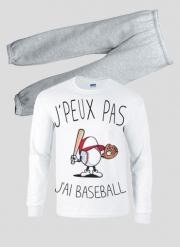 Pyjama enfant Je peux pas j'ai Baseball