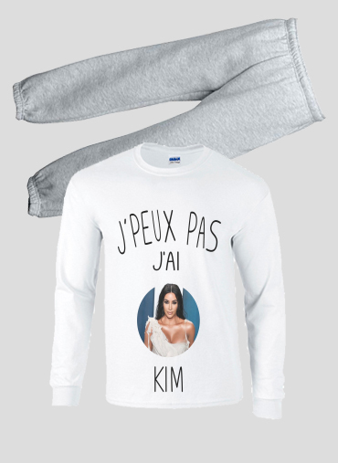 Pyjama enfant Je peux pas j'ai Kim Kardashian