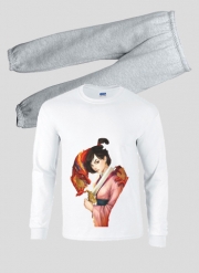 Pyjama enfant Mulan Warrior Princess