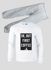 Pyjama enfant Ok But First Coffee