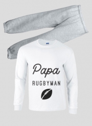 Pyjama enfant Papa Rugbyman