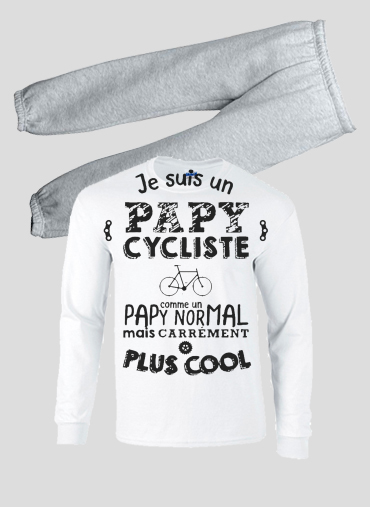 Pyjama enfant Papy cycliste