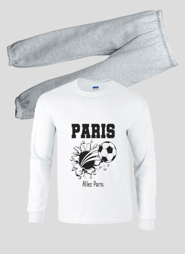 Pyjama enfant Paris Maillot Football Domicile 2018