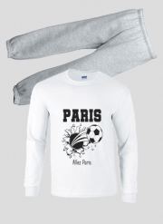 Pyjama enfant Paris Maillot Football Domicile 2018