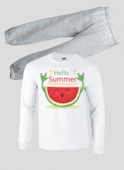 Pyjama enfant Summer pattern with watermelon