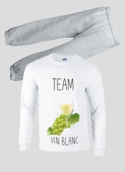 Pyjama enfant Team Vin Blanc