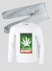 Pyjama enfant Weed Cannabis Disobey