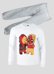 Pyjama enfant Winnnie the Pooh x Deadpool