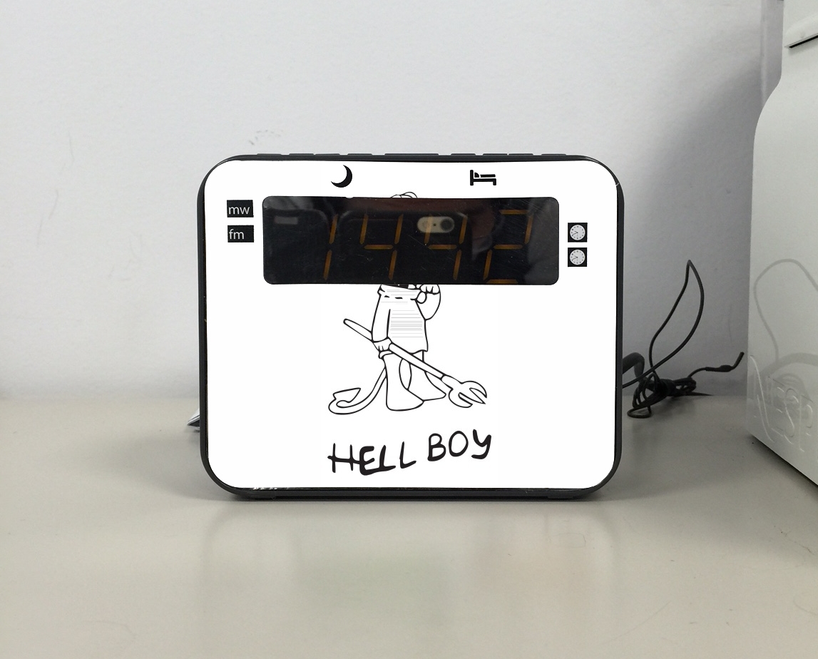 Radio réveil Bart Hellboy