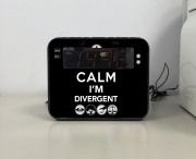 Radio réveil Keep Calm Divergent Faction