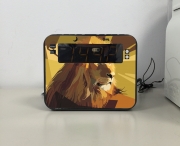 Radio réveil Lion Geometric Brown