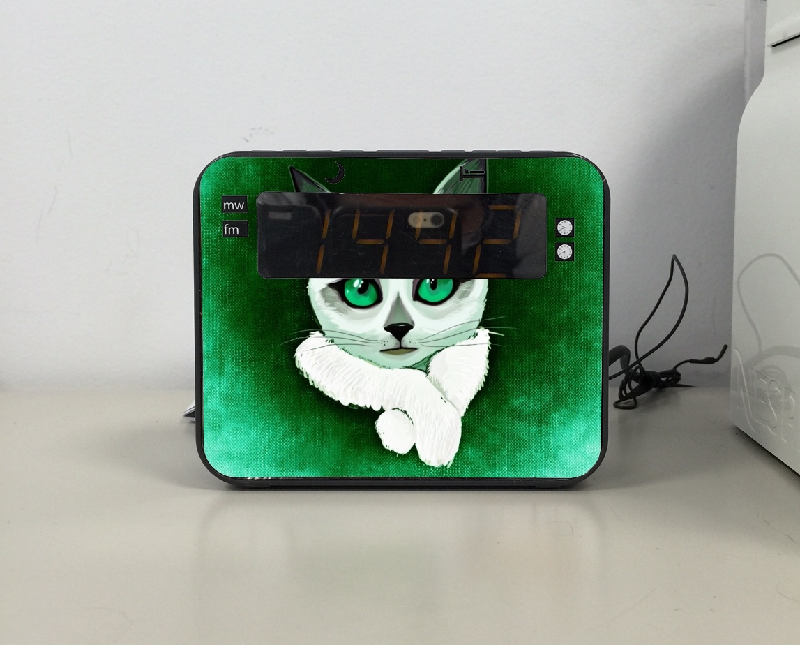 Radio réveil Painting Cat
