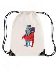 Sac de gym Superman And Batman Kissing For Equality