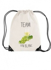 Sac de gym Team Vin Blanc