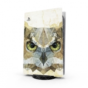 Autocollant Playstation 5 - Skin adhésif PS5 abstract owl