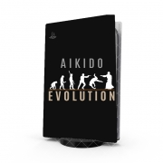 Autocollant Playstation 5 - Skin adhésif PS5 Aikido Evolution