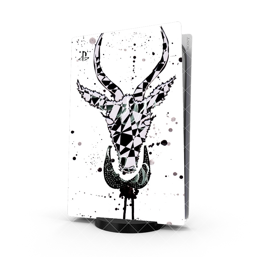 Autocollant Playstation 5 - Skin adhésif PS5 Antelope Masquerade