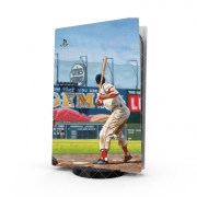 Autocollant Playstation 5 - Skin adhésif PS5 Baseball Painting