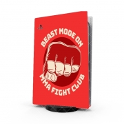 Autocollant Playstation 5 - Skin adhésif PS5 Beast MMA Fight Club