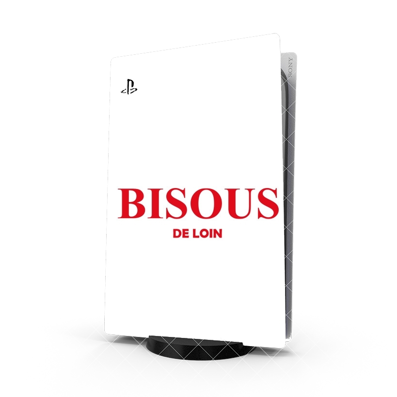Autocollant Playstation 5 - Skin adhésif PS5 Bisous de loin