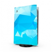 Autocollant Playstation 5 - Skin adhésif PS5 Blue Diamonds