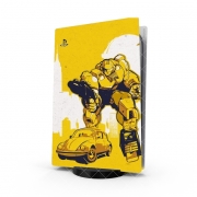 Autocollant Playstation 5 - Skin adhésif PS5 bumblebee The beetle