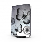 Autocollant Playstation 5 - Skin adhésif PS5 Butterflies Dandelion