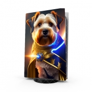 Autocollant Playstation 5 - Skin adhésif PS5 Cairn terrier