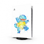 Autocollant Playstation 5 - Skin adhésif PS5 Carapuce Watercolor