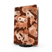 Autocollant Playstation 5 - Skin adhésif PS5 Chocolate Gamers