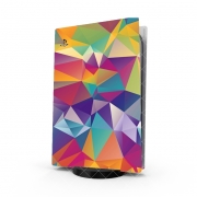 Autocollant Playstation 5 - Skin adhésif PS5 Colorful (diamond)