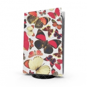 Autocollant Playstation 5 - Skin adhésif PS5 Come with me butterflies