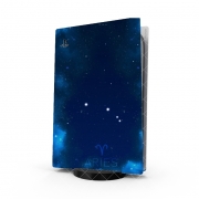 Autocollant Playstation 5 - Skin adhésif PS5 Constellations of the Zodiac: Aries