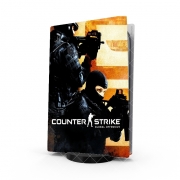 Autocollant Playstation 5 - Skin adhésif PS5 Counter Strike CS GO